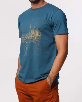 تیشرت طرح دار مردانه 2149
