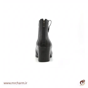 نیم بوت پاشنه زنانه دار چرم mrc2111-53