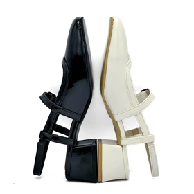 کفش صندل پاشنه‌دار 5 سانت مدل 4035 _ sandal valentino