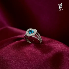 انگشترنقره زنانه کدanz1108