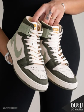 کتانی نایک جردن 1 ساق‌دار لومانا - کد 2444