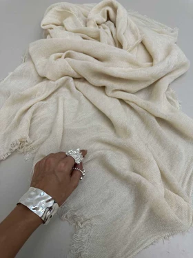 شال ساده دور ریش