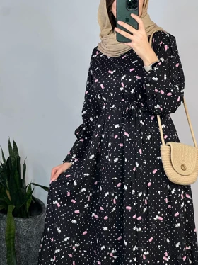 پیراهن مانتویی لاله 1