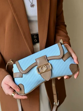 کیف دوشی زنانه بنو مدل پیچک کد BENO 4841