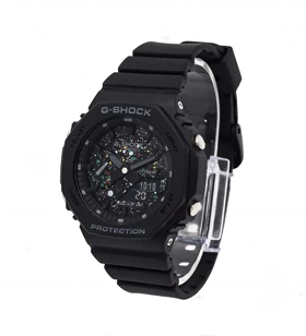 ساعت جی شاک زنانهGMA-S2100 مشکی صفحه آبرنگی