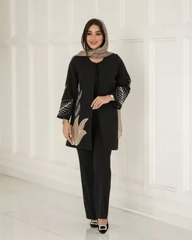 مانتو گلدوزی ترمه کد 2731