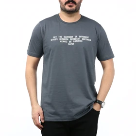 تیشرت آستین کوتاه چاپی مردانه سیزر مدل 15518815