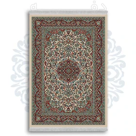 فرشینه از جنس پارچه هازان مخمل ترک طرح سنتی و مدرن برند دفه کد DDSS174