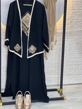 ست سارافون و کت با طرح گونی