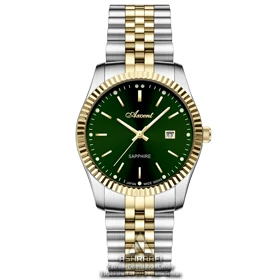 ساعت اکسنت صفحه سبز Axcent AX160044GS