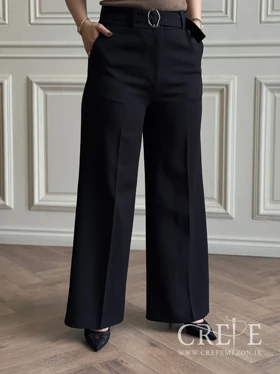 شلوار جگوار بگ کمر سگکی قد 107