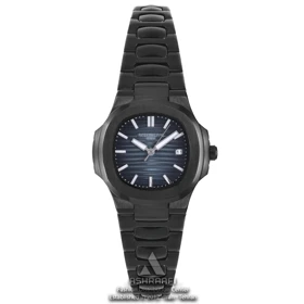 ساعت پتک فیلیپ بند مشکی Patek Philippe Nautilus 751