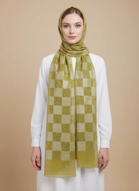 شال حریر ابریشم شاین