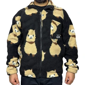 سویشرت تدی مدل لاما