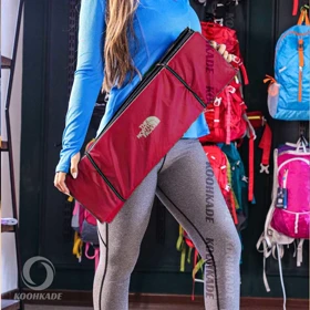 زیرانداز آکاردئونی NORTH FACE (زرشکی)