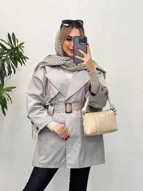 بارانی آستین سه دکمه