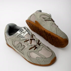 کفش کتانی نیوبالانس میو میو خاکی کد 294722