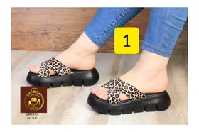 صندل دمپایی روفرشی طبی زنانه لژدار 14-604