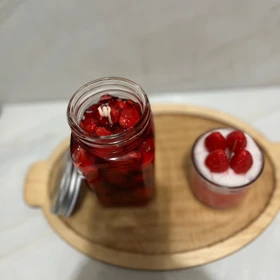 شمع مربای توت فرنگی و شمع مربای شاتوت