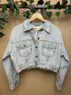 کت جین آبی استرادیواریوس