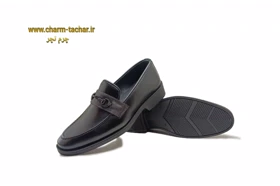 کفش کالج مردانه چرم طبیعی si178