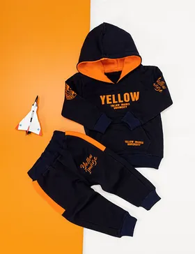 ست سویشرت و شلوار بچگانه Yellow