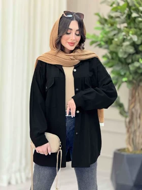 مانتو جیب پاکتی پرنیا