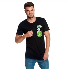 تیشرت طرح ریک و مورتی | Tiny Pocket Rick T-Shirt black کد 252862