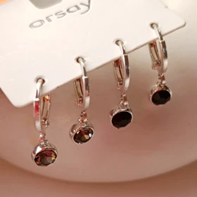 آویز دودی مشکی