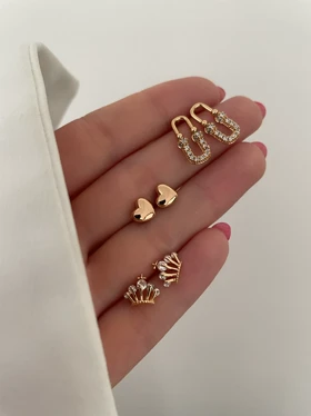 گوشواره های میخی ژوپینگ