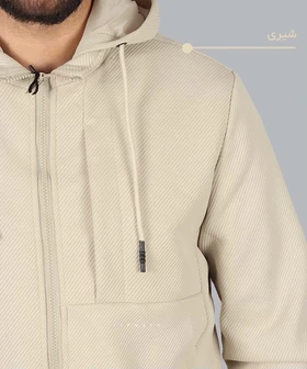 سویشرت مردانه کلاه دار اورجینال 7708