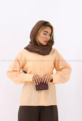 شومیز زنانه پری پشت ضربدری کد1006285