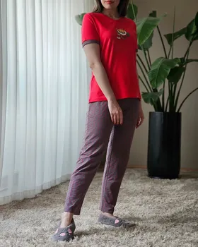 تی‌شرت و شلوار طرح قلب