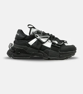 کفش کتانی مردانه مشکی سفید Dolce & Gabbana