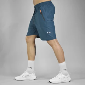 شلوارک ورزشی مردانه نایک مدل 3052 آبی نفتی