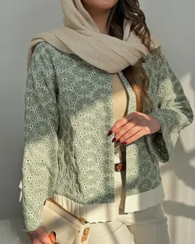کت سوزن دوزی پایین پیله