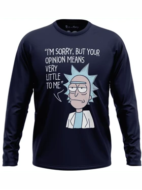 سویشرت طرح ریک و مورتی | I'M Sorry But Your Meinung sweatshirt کد 259819