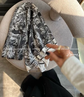 شال حریر ابریشم