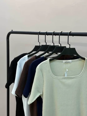 تیشرت کشبافت آستین کوتاه 515