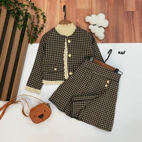 کت دامن مجلسی با تاپ رنج2.5تا5سال