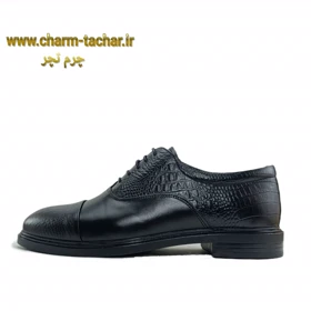 کفش مردانه رسمی چرم طبیعی کروکو کد 126