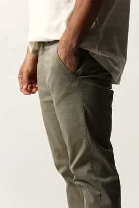 شلوار کتان اسلیم مردانه