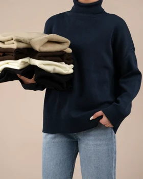 بافت یقه اسکی مرلین کد 31240