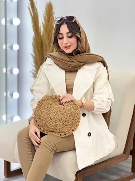 مانتو آستین ژیله دار