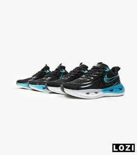 کفش کتانی مردانه مشکی آبی NIKE pegasus 33