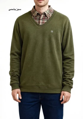 پلیور دورس مردانه یقه دار بردیا 2