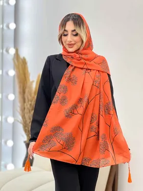 شال طرح شکوفه