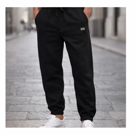 شلوار جاگر مشکی ساده دمپا گتر با کپ نیم بگ * فوق‌العاده شیک و با کیفیت