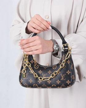 کیف چاپی تک بند زنجیردار LV 1278