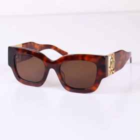 عینک آفتابی اورجینال زنانه جیمی چو Jimmy Choo RUA مدل Luxury Butterfly (پلنگی)